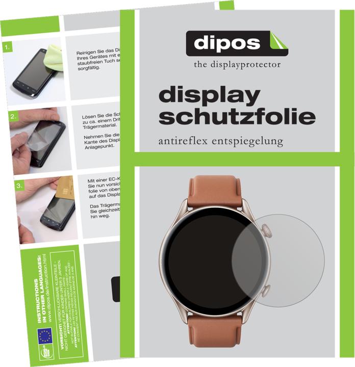 Actual product image Dipos Screen Protector Anti-Glare (Amazfit GTR 3 Pro)