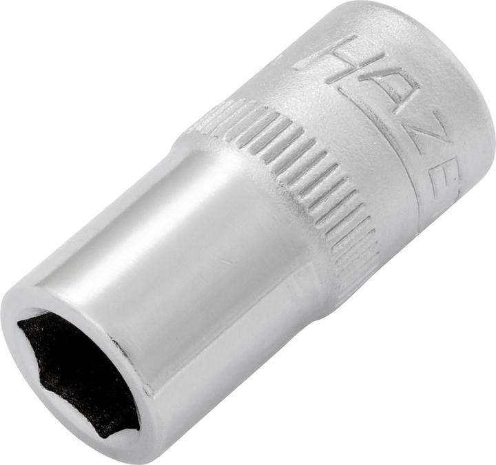 Productafbeelding HAZET Dop ∙ zeskant 850-7 ∙ Vierkant, hol 6,3 mm (1/4 inch) ∙ Buitenzeskant trekprofiel... (7 mm)