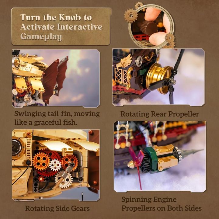 Produktbild Pantasy Steampunk Airship