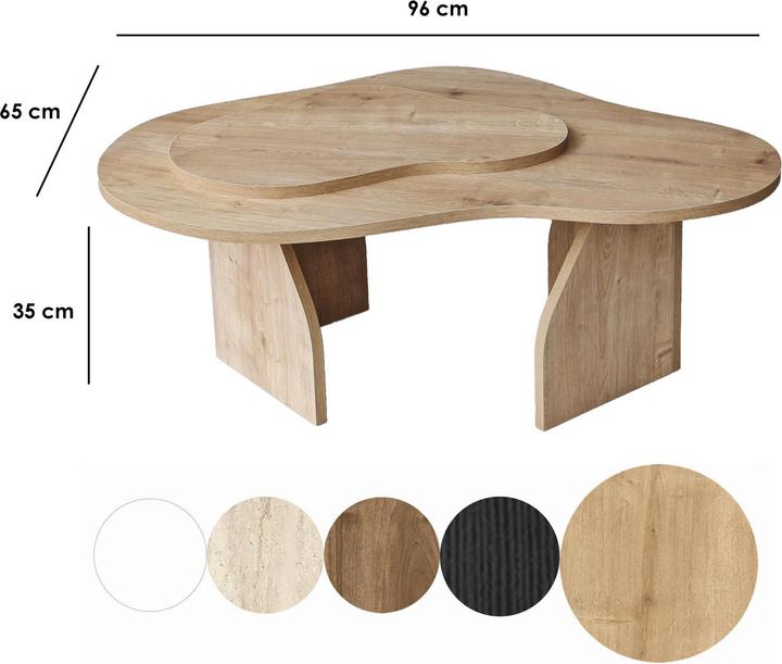 Image du produit Skye Decor Melted Coffee Table