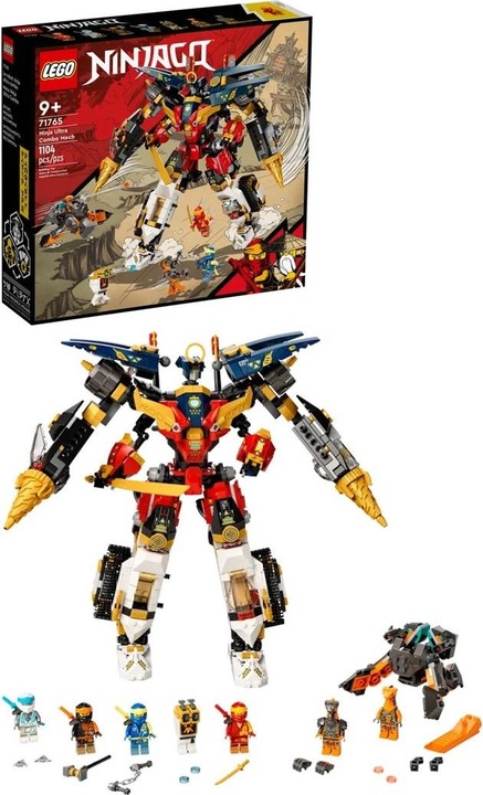 Actual product image LEGO Ultra Combined Ninja Mech (71765, LEGO Ninjago)