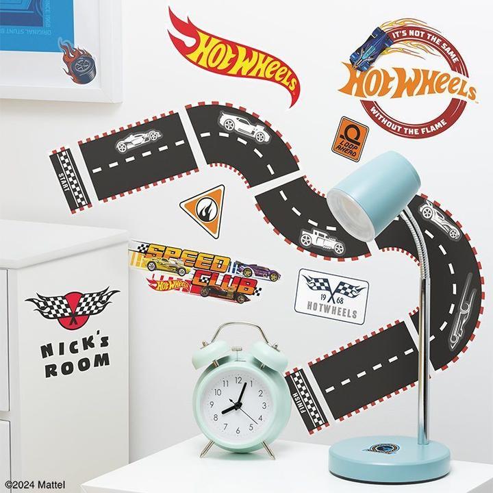 Actual product image Paladone Products Paladone Hot Wheels Personalisation Wall Decals