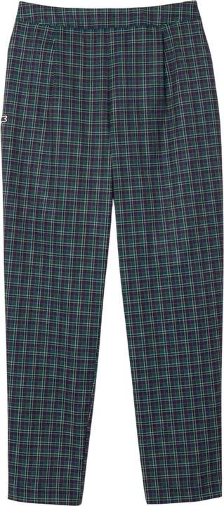 Actual product image Lacoste Womens/Ladies Stretch Checked 7/8 Golf Jogging Bottoms (Frequency band 38 (2600 MHz))