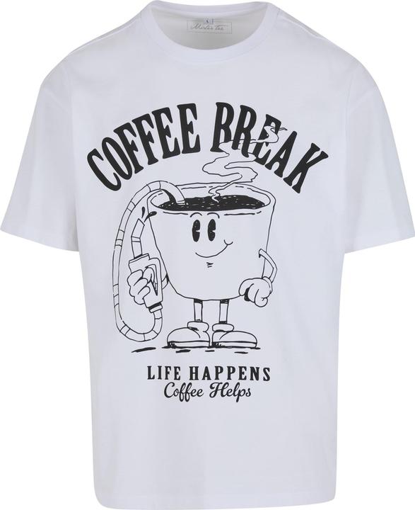 Produktbild Mister Tee MisterTee Life Happens Coffee Helps Oversize Tee - 201323 (L)
