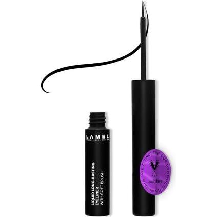 MyScreen Protector, Eyeliner + Kajal, Liquid Eyeliner No. 401 Long-Lasting with Soft Brush 4ml