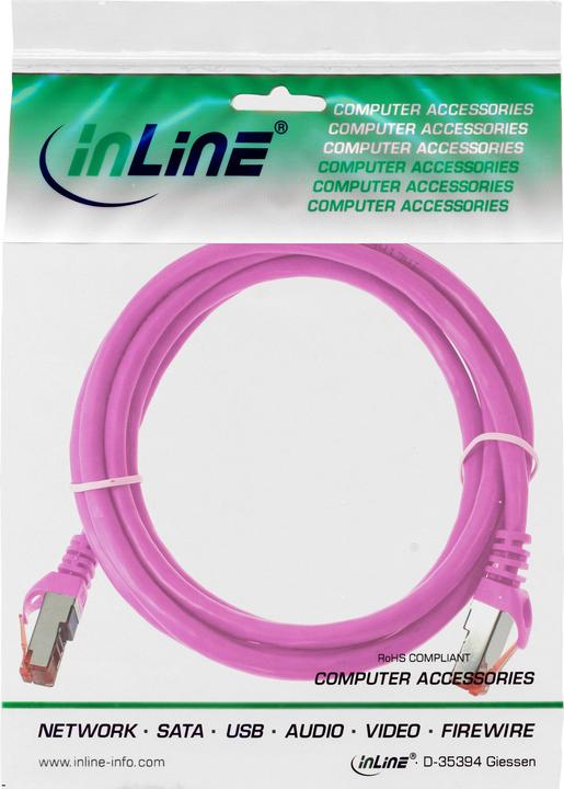 Image du produit InLine Câble de raccordement (S/FTP, CAT6, 2 m)