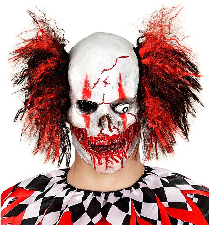 Produktbild Fortura Killer Clownmaske Mit Haaren