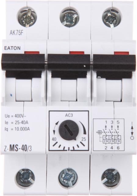 Produktbild Eaton Motorschutzschalter, 25-40 A, 3p 248414