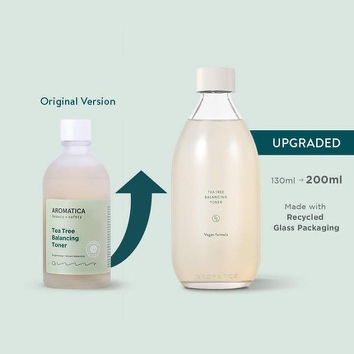 Actual product image Aromatica Tea Tree Balancing Toner (Micelle water, 200 ml)