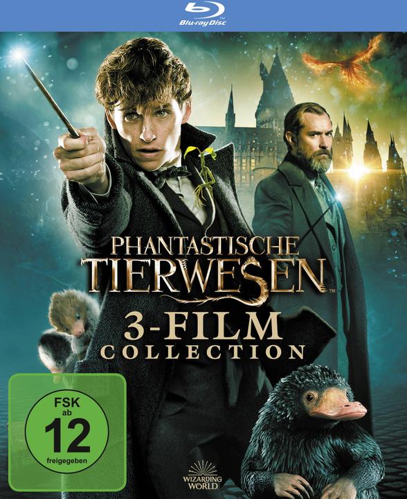 Les Animaux Fantastiques Collection 3 films (BR) 3Disc (Blu-ray, 2022, Allemand)
