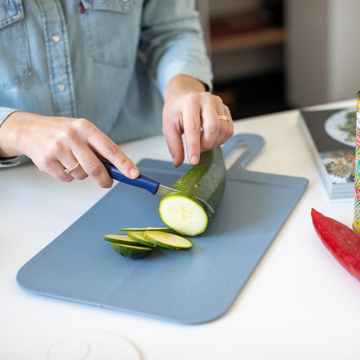 Actual product image Koziol Cutting Board Snap L 24.2 cm x 46.4 cm, Grey