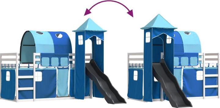 Produktbild vidaXL Etagenbett (90 x 190 cm)