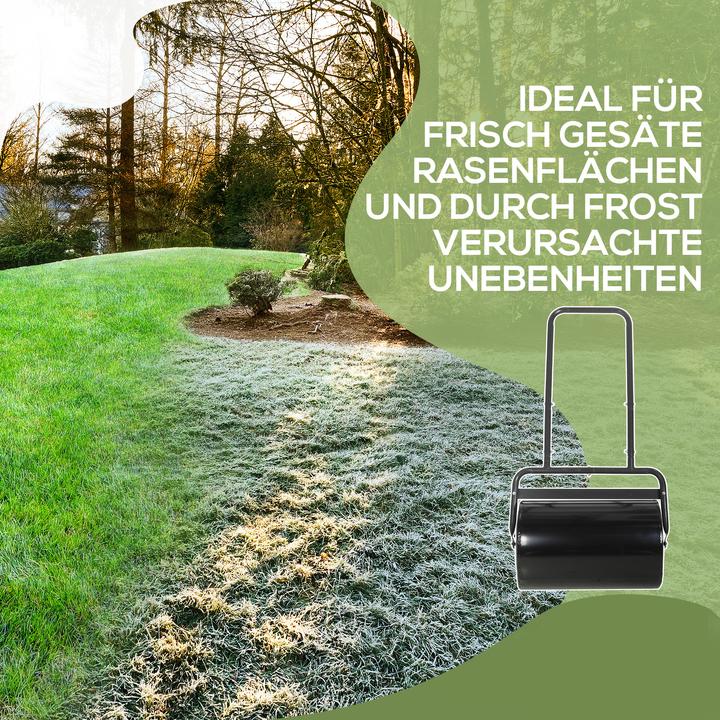 Actual product image Durhand Lawn roller with U-handle