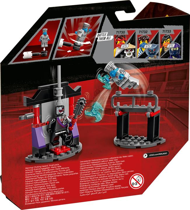 Immagine prodotto LEGO Set di battaglia: Zane contro Nindroid (71731, LEGO Ninjago)
