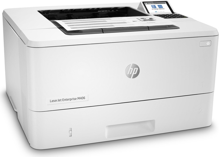 Actual product image HP M406dn (Laser, Black and white)