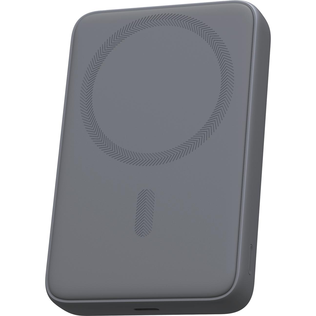 Aukey MagFusion Slim (10000 mAh, 20 W, 38.50 Wh), Powerbank, Grigio