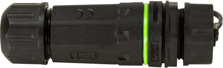 Actual product image LogiLink Waterproof SC-Simplex connector with cable sleeve and protective cap (Network coupling)