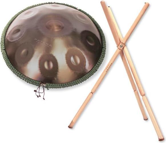 Produktbild Patera Handpan HPDM-6 D-Kurd Edelstahl mit Handpan Ständer (Perkussion)