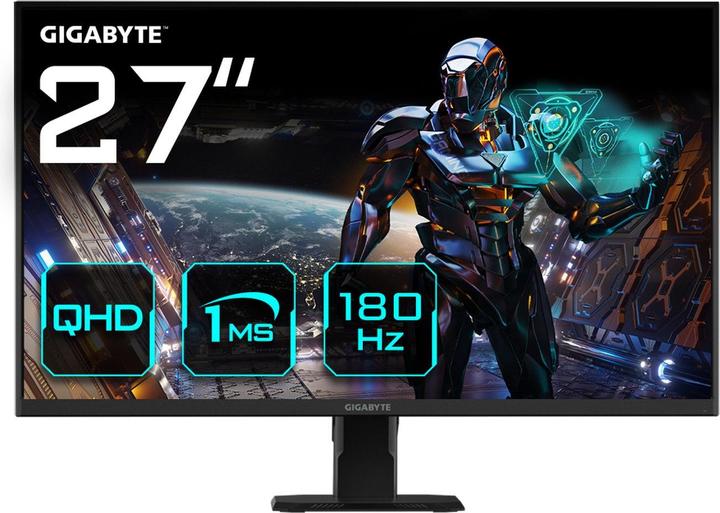 Gigabyte GS27QA (2560 x 1440 pixels, 27")