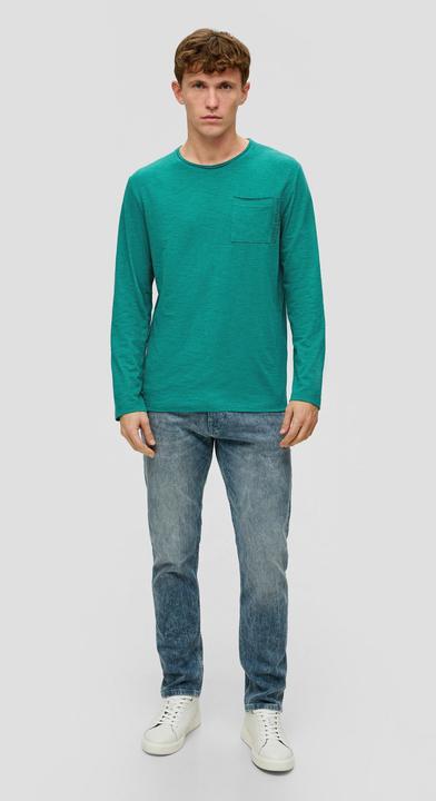 Produktbild s.Oliver T-Shirt Longsleeve mit aufgesetzter Brusttasche (M)