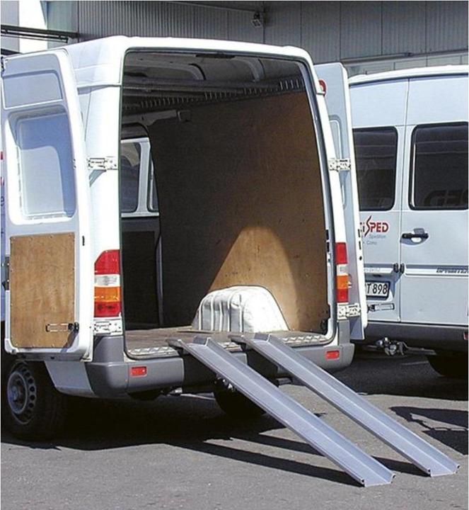 Actual product image Altec Loading rail aluminium 175 KpL2500xW150 mm with edge