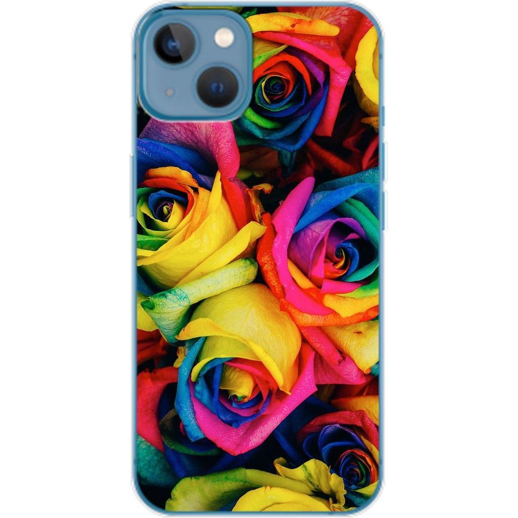 König Design Hülle Handy Schutz für Apple iPhone 14 Case Cover Tasche Bumper Etuis TPU Neu (Apple iPhone 14), Smartphone...