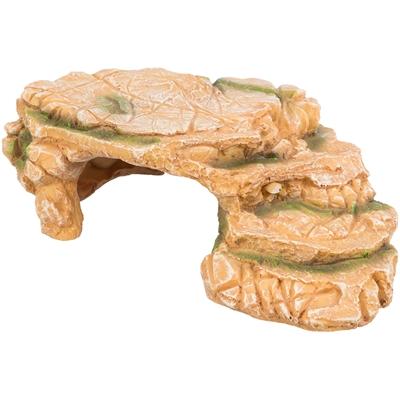 Thumbnail - Trixie Rock plateau with cave, polyester resin, 25 × 8 × 18 cm, Terrariumeinrichtung