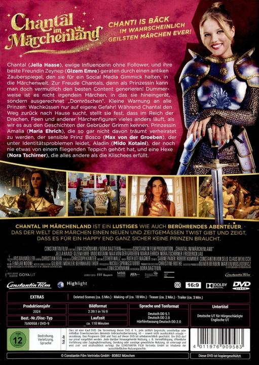 Actual product image Chantal in fairytale land (DVD, 2024, German)