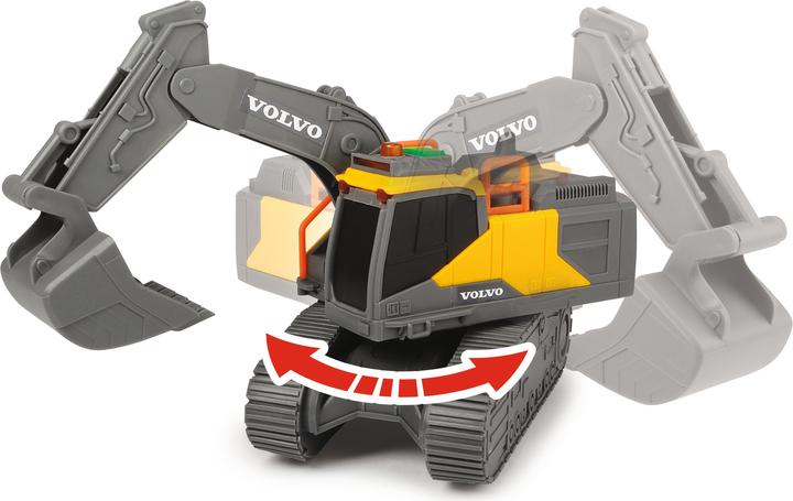 Actual product image Dickie Volvo Tracked Excavator
