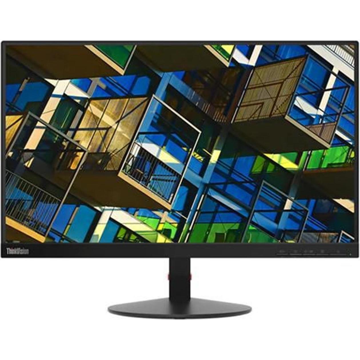 Lenovo ThinkVision S22e-20 (1920 x 1080 Pixel, 21.50"), Monitor, Schwarz