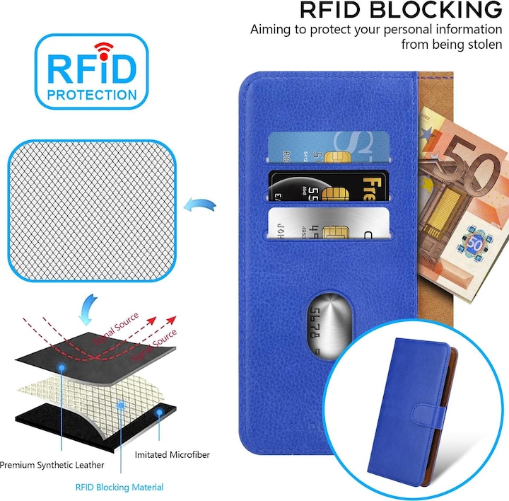 Actual product image Cadorabo Case for WIKO UPULSE LITE Book Cover (Wiko Upulse Lite)