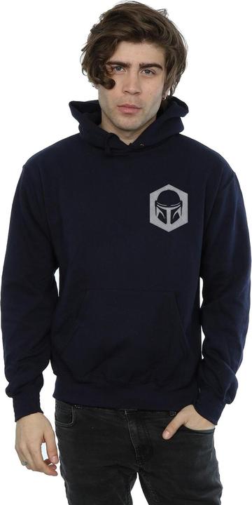 Produktbild Star Wars The Mandalorian He Goes Pocket Kapuzenpullover (L)