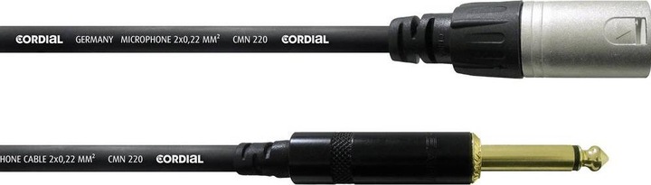 Produktbild Cordial Mikrofonkabel CCM MP (10 m, XLR, 6.3mm Klinke (Jack))