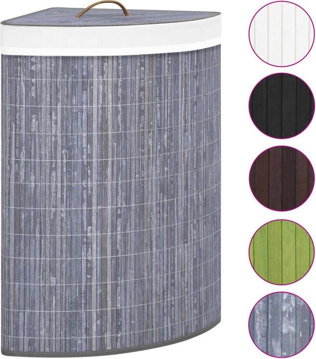 Produktbild vidaXL Eck-Wäschekorb (60 l)