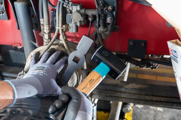 Produktbild HAZET Schlag-Ringschlüssel ∙ Doppelsechskant ∙ mit 2 Schlagflächen 2872SZ-24 ∙ Vierkant20 mm (3/4 Z… (24 mm)