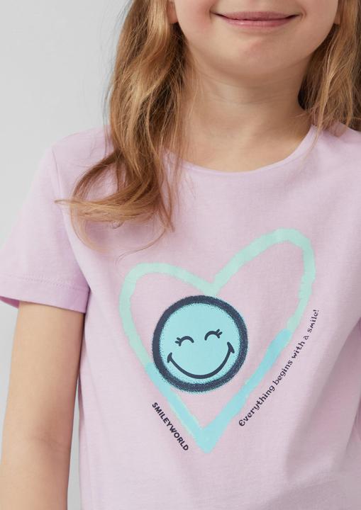 Image du produit S.Oliver T-Shirt T-Shirt im Loose Fit mit Smiley®-Print (128, 134)