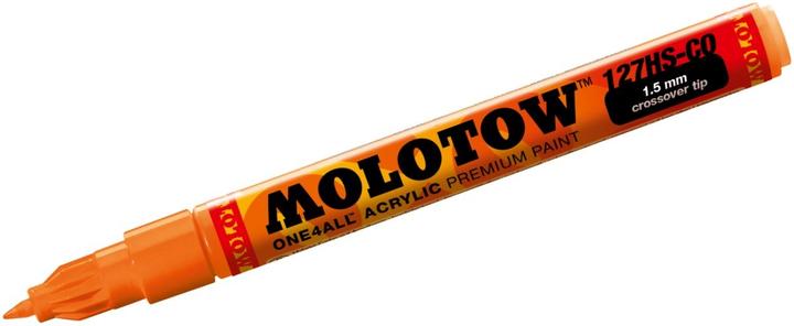 Image du produit Molotow MARQUEUR ACRYLIQUE 1.5mm NEONORANG (orange fluo fluorecent, 1.50 mm, 1 x)