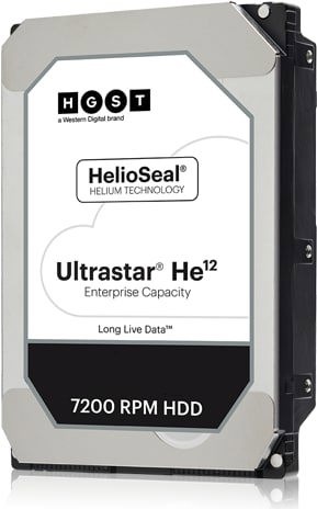 Produktbild Hitachi Western Digital / Ultrastar DC HC520 HUH721212ALE604 (12 TB, 3.5", CMR)