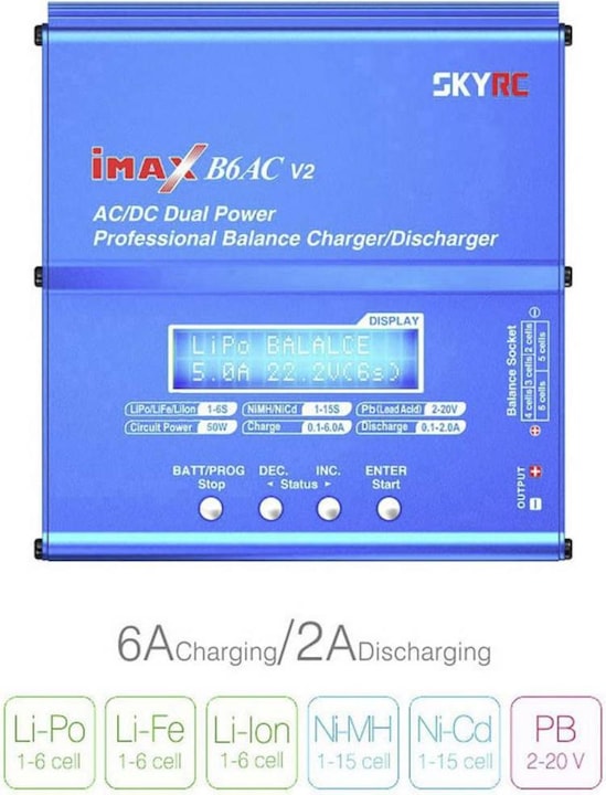Immagine prodotto SkyRC B6 Ac V2 Lihv