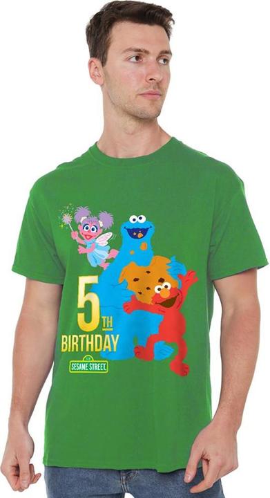 Produktbild Sesame Street TShirt 5. Geburtstag (XL)