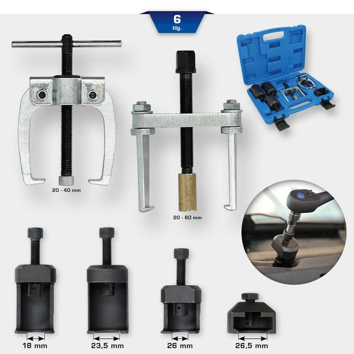 Produktbild Brilliant Tools Scheibenwischerarm-Abzieher-Satz | 6-tlg.