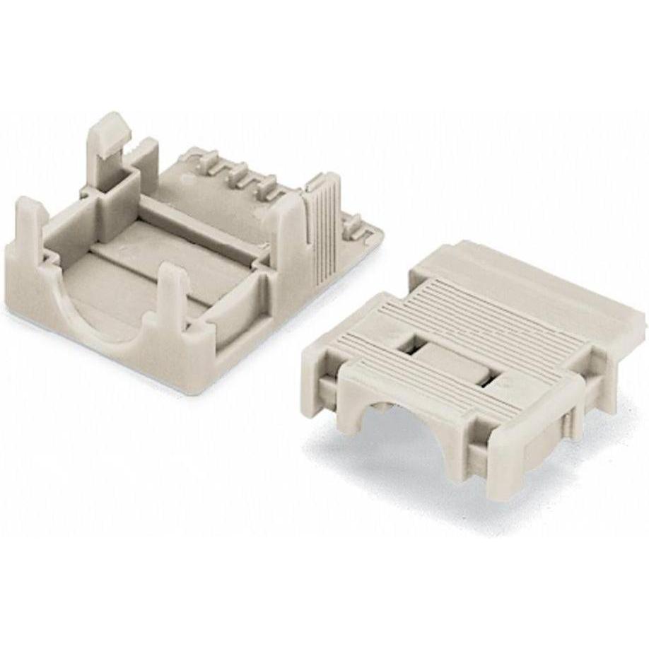 Wago 734-603, Accessori di elettronica + Alloggiamento, Grigio, Beige