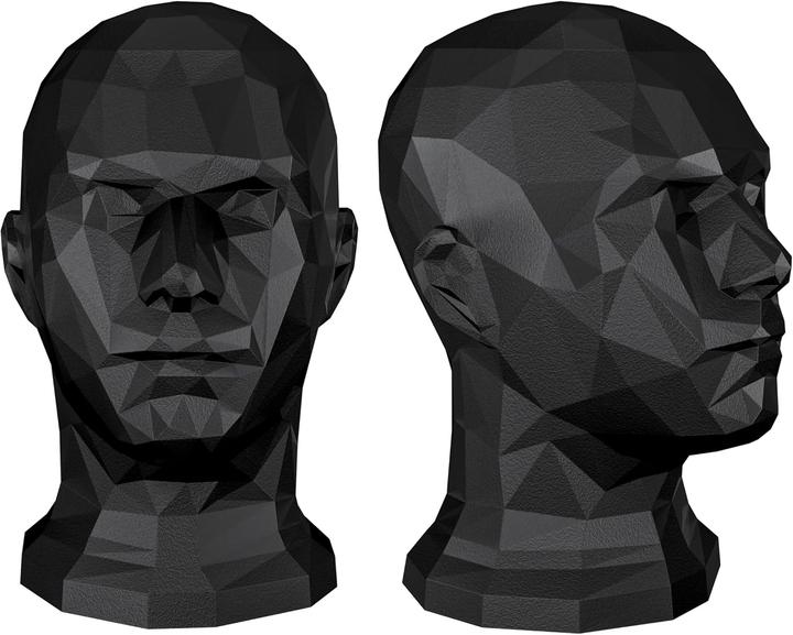 Testafit Deko-Mannequin Kopf für Helme und Brillen