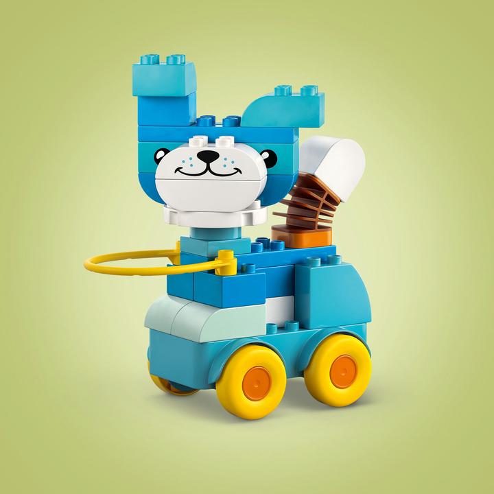 Actual product image LEGO Tiere auf Rädern 3-in-1-Set (10448)