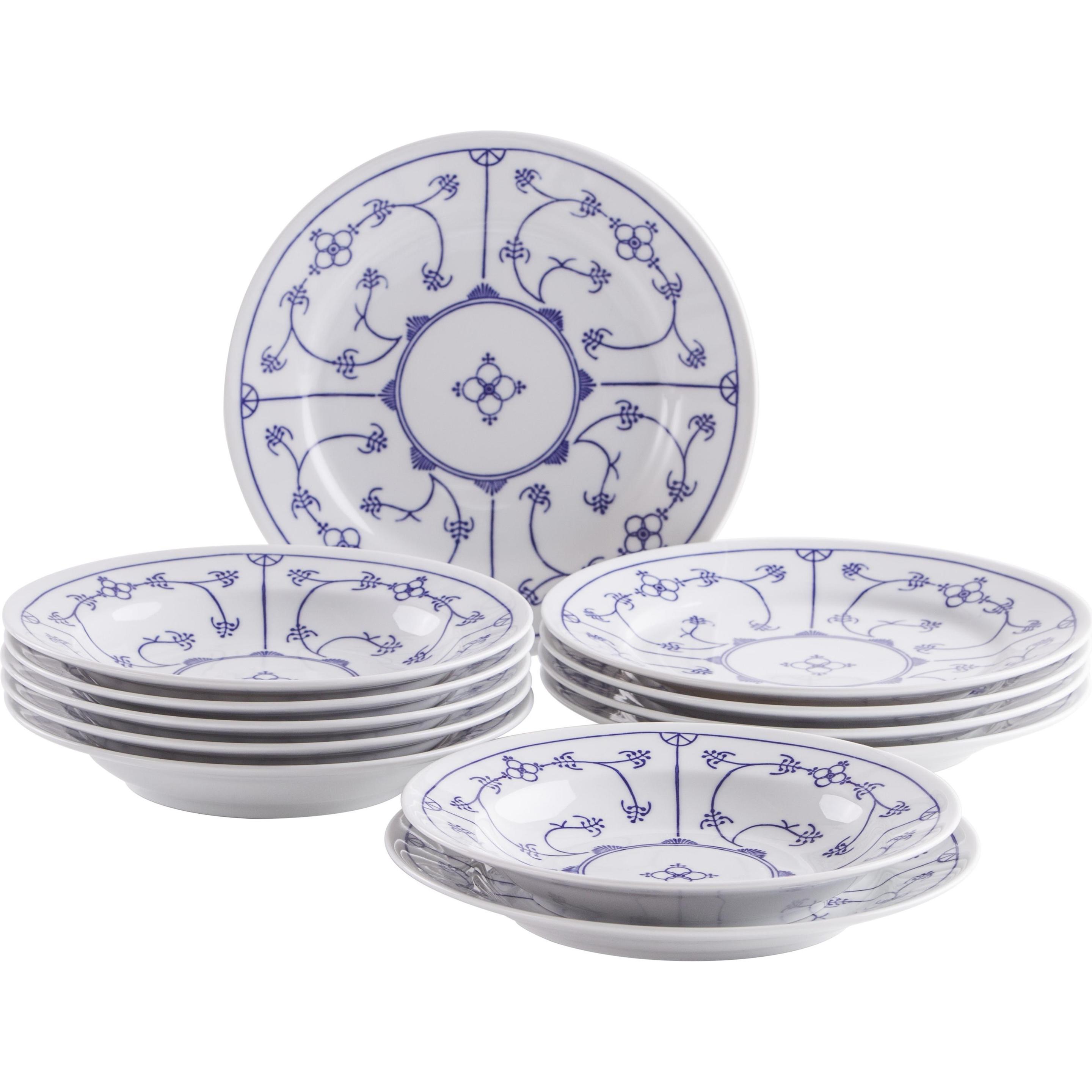 Kahla, Geschirrset, Blau Saks Tafelservice (1 Stück)