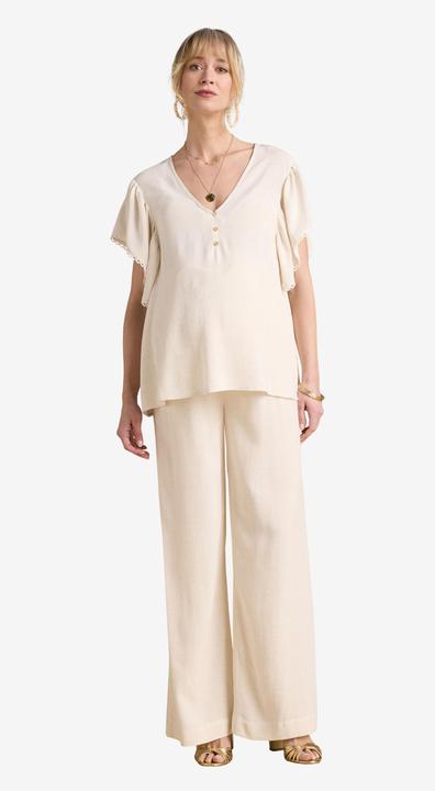 Produktbild Envie de Fraise Bluse mit Leinen für Schwangerschaft und Stillzeit