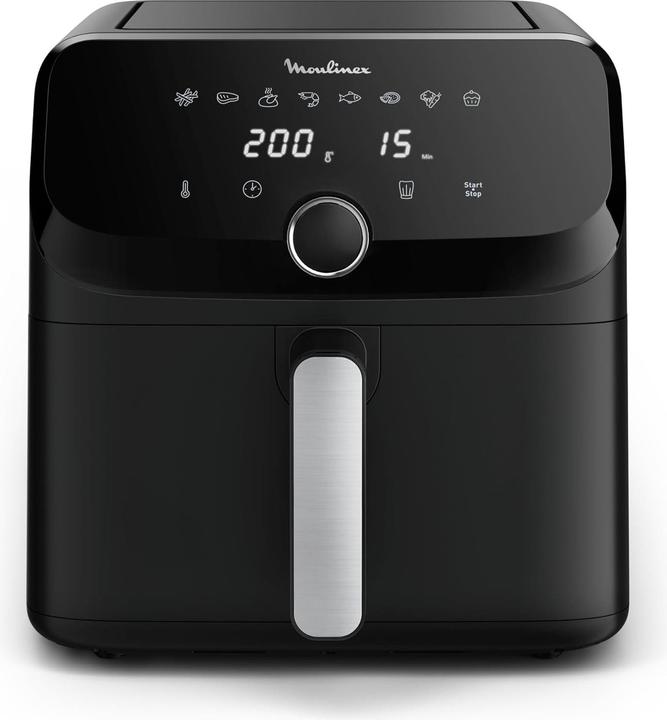 Actual product image Moulinex Easy Fry Mega Air Fryer with Large Capacity, Low Energy Use, and 8 Cooking Modes