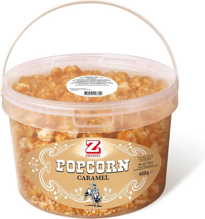 Produktbild Zweifel Pop Corn Kübel Caramel (400 g)