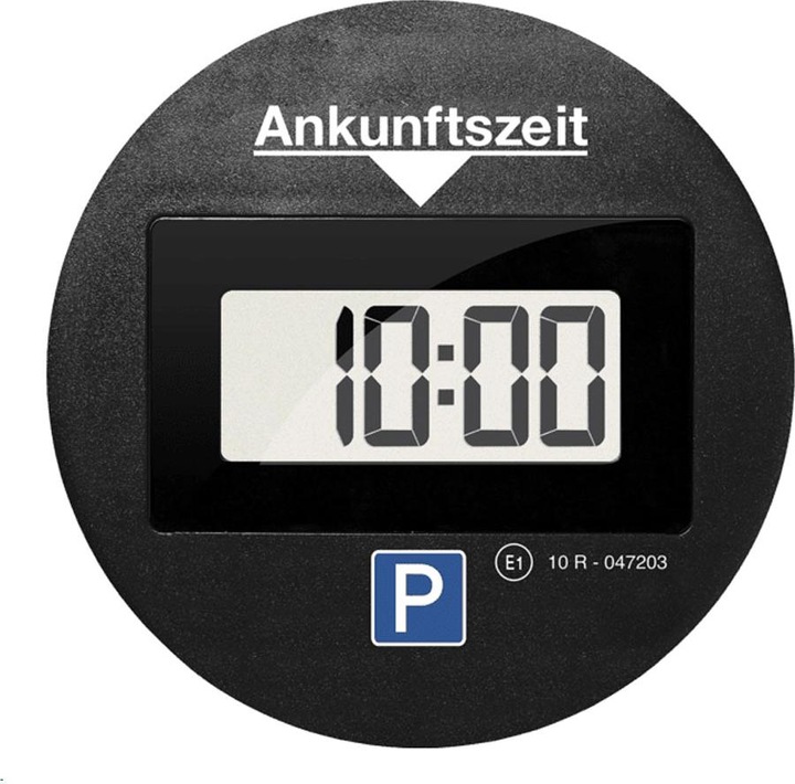Needit PARK LITE One electric parking disc registration black