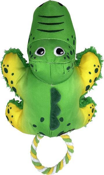 Actual product image KONG Cozie Tuggz Alligator M/L, 36 cm (Plush toy dog)
